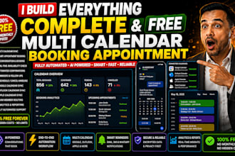 build ai booking bot appointment chatbot gohighlevel voice agent calender sync