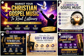market your christian gospel music to real listeners