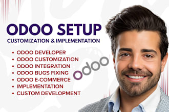 install odoo versions and set up odoo crm odoo erp for any type of business