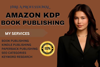 upload your KDP paperback and ebook professionally