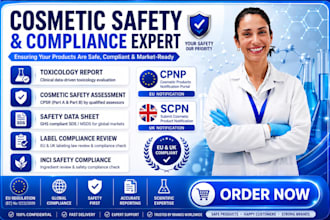 do toxicology report stability report safety data sheet for eu ek cosmetic