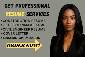 create an ats resume for construction professionals