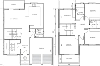 do 2d floor plan technical city permit drawing architectural house plan drawing