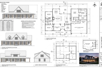 do 2d floor plan technical city permit drawing architectural house plan drawing