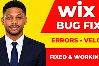fix wix bugs, troubleshoot velo errors and maintain your wix website
