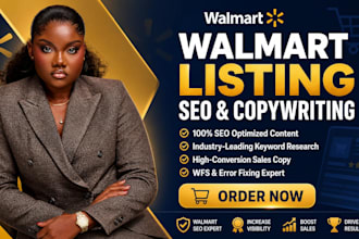 optimize your walmart listing SEO for higher ranking and sales