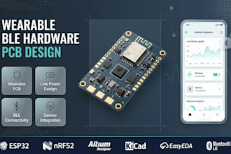 design wearable multisensor pcb hardware prototype with clean biosignal ble sync
