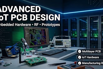 design advanced pcb layout for embedded and iot devices