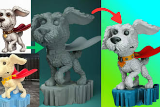 convert 2d image to textured 3d 3mf for bambu prusa multicolor stl file in 24h
