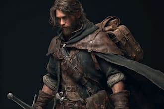draw your original, rpg character