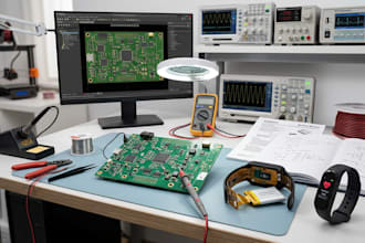 design medical pcb, wearable device and health tracker hardware