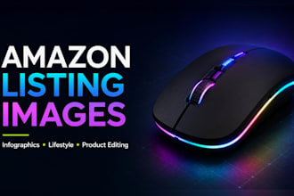 design amazon listing images and product infographics