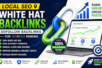 do local SEO white hat links and dofollow backlinks for google ranking