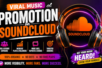 do viral music promotion on soundcloud