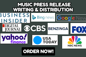 do music press release, music press release distribution