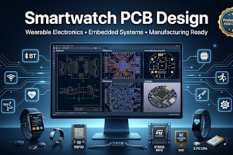 design smartwatch pcb wearable device pcb embedded systems
