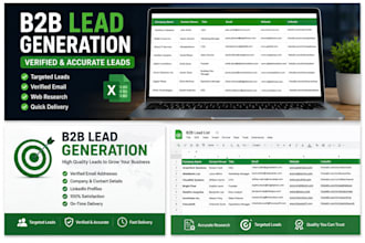 do b2b lead generation with verified email list