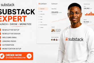 setup substack substack newsletter substack landing page substack promotion