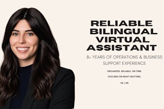 be your bilingual virtual assistant