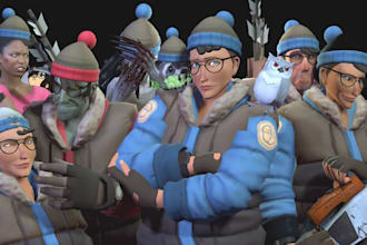 port, convert 3d models to l4d2, tf2, sfm, gmod,  mmd, cs2, csgo map, vrm, unity