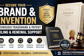 secure your brand and invention through trademark and patent filing renewal