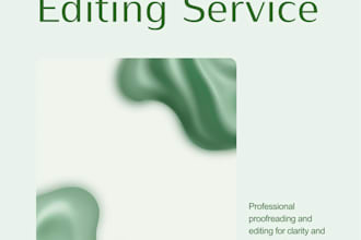 proofread and edit your spanish texts