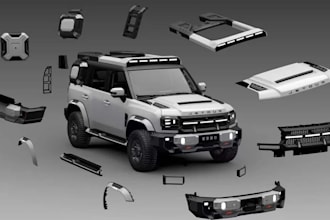 build custom car part, car bodykit, off road body kit accessories 3d printing