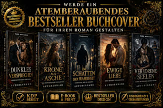 ein atemberaubendes bestseller buchcover fur ihren roman gestalten