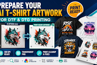 prepare your ai t shirt artwork for dtf and dtg printing