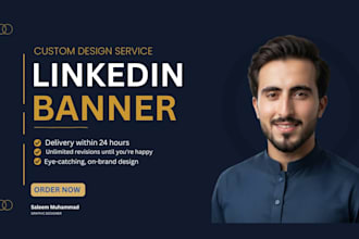 design  professional linkedin poster, event flyer and brochure