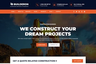 build lead generation wix website for roofing cleaning construction companies