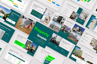 design property slides, listing presentation, real estate investors pitch deck
