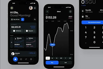develop money transfer app fintech app crypto wallet app payment app