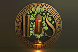 design holistic podcast logo