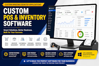 develop custom desktop pos and inventory software