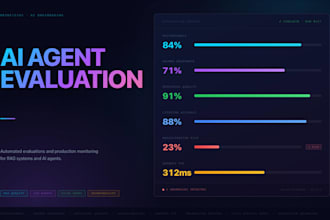 build evaluations and observability for your rag or ai agent
