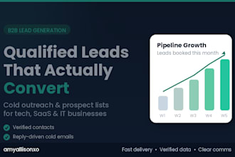 do b2b lead generation and cold outreach for your tech or saas business