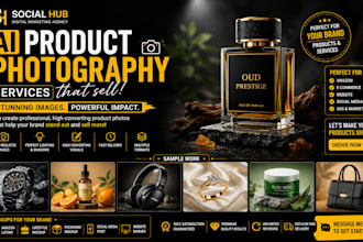 create premium ai product photography