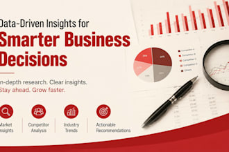 conduct comprehensive market research and competitive analysis