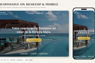 design and build a responsive website for your business