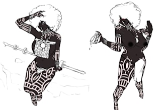 draw spicy nsfw art, uncensored oc, or pinup illustration