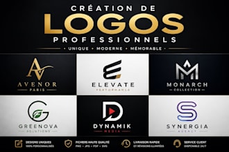 je crée des logo professionnels