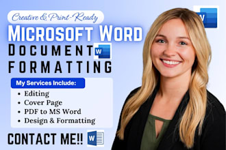 format microsoft word document editing word document ms word document design