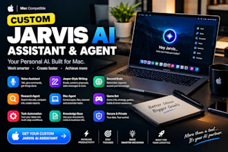 custom jarvis ai assistant game bot ai jasper second brain jarvis ai agent mac