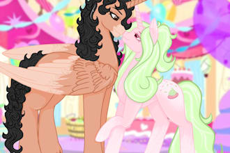 draw your my little pony oc, fanart, in my style