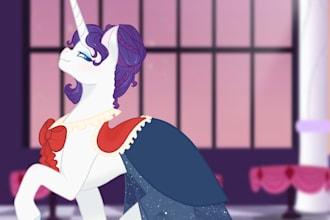 draw your my little pony oc, fanart, in my style