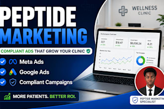 fix rejected peptide ads and run compliant peptide marketing on meta, google ads