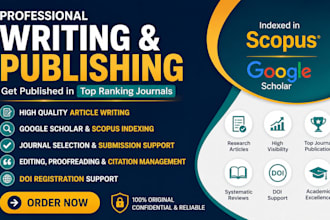 backdate, write, publish research article in google scholar or scopus journal