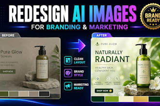 redesign your ai generated image for branding and marketing