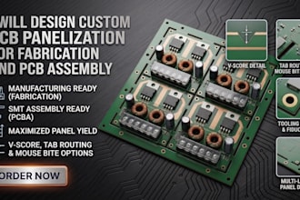 design custom pcb penalization for fabrication and pcb assembly